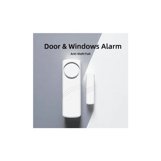 Wireless Door/Window Alarm System - Door Sensor with Built-in Alarm